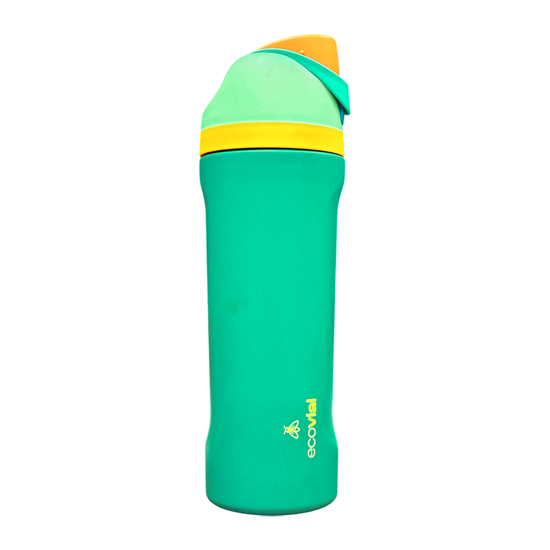 Ecovial 19 OZ - Vacuum Bottle Sip n Swig 570 ML (Green)