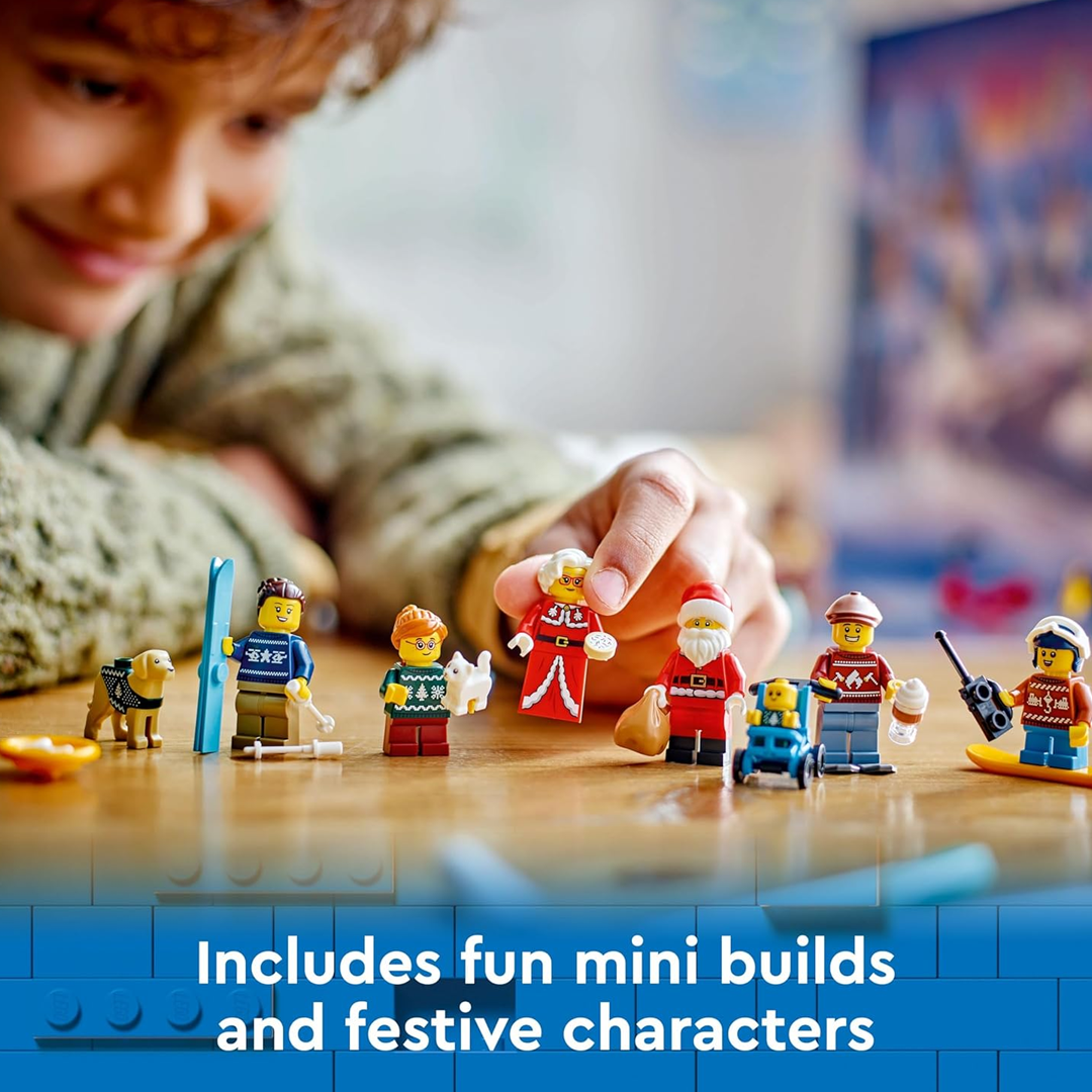 LEGO City 60436 Advent Calendar Building Blocks (195 Pieces)