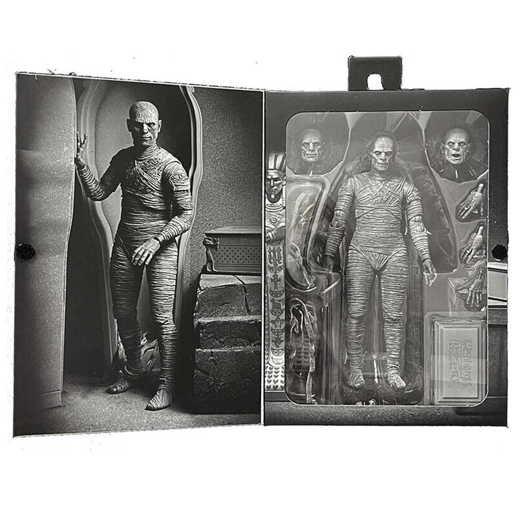 NECA - Universal Monsters - Karloff the Uncanny The Mummy 7” Scale Action Figure