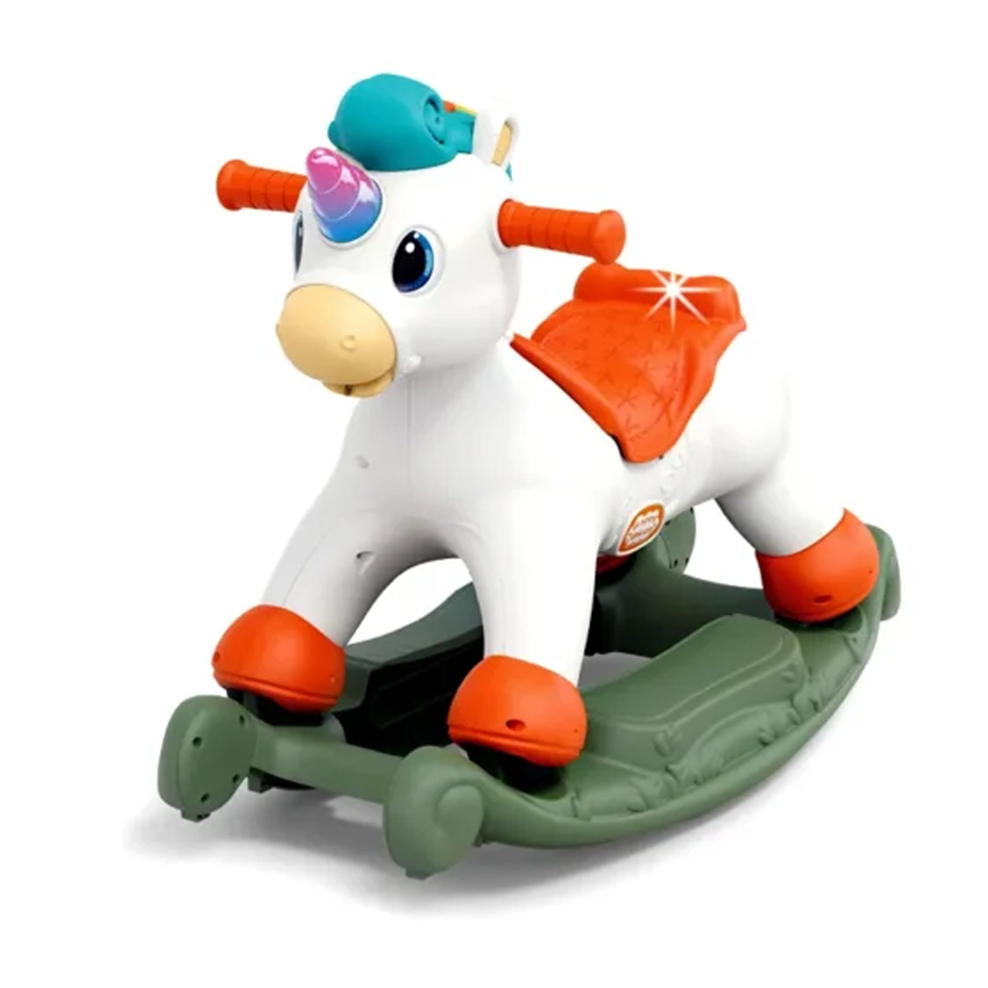 Hola Toys Musical Unicorn – 3-in-1 Rocking Spray Ride-On for Kids (18 Months to 8+ Years)