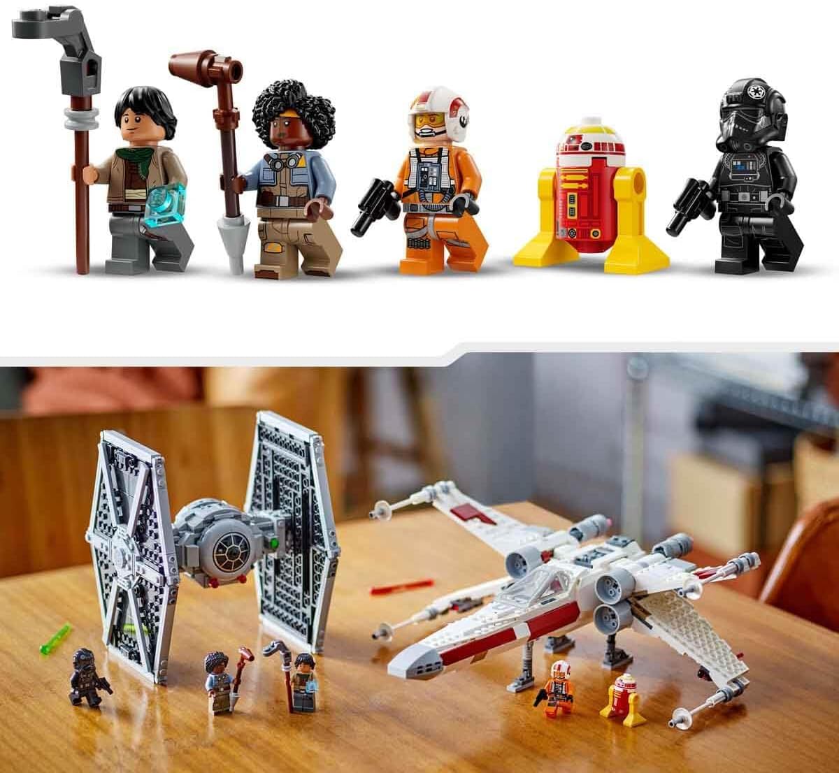 LEGO 75393 Star Wars Mashup aus TIE Fighter & XWing