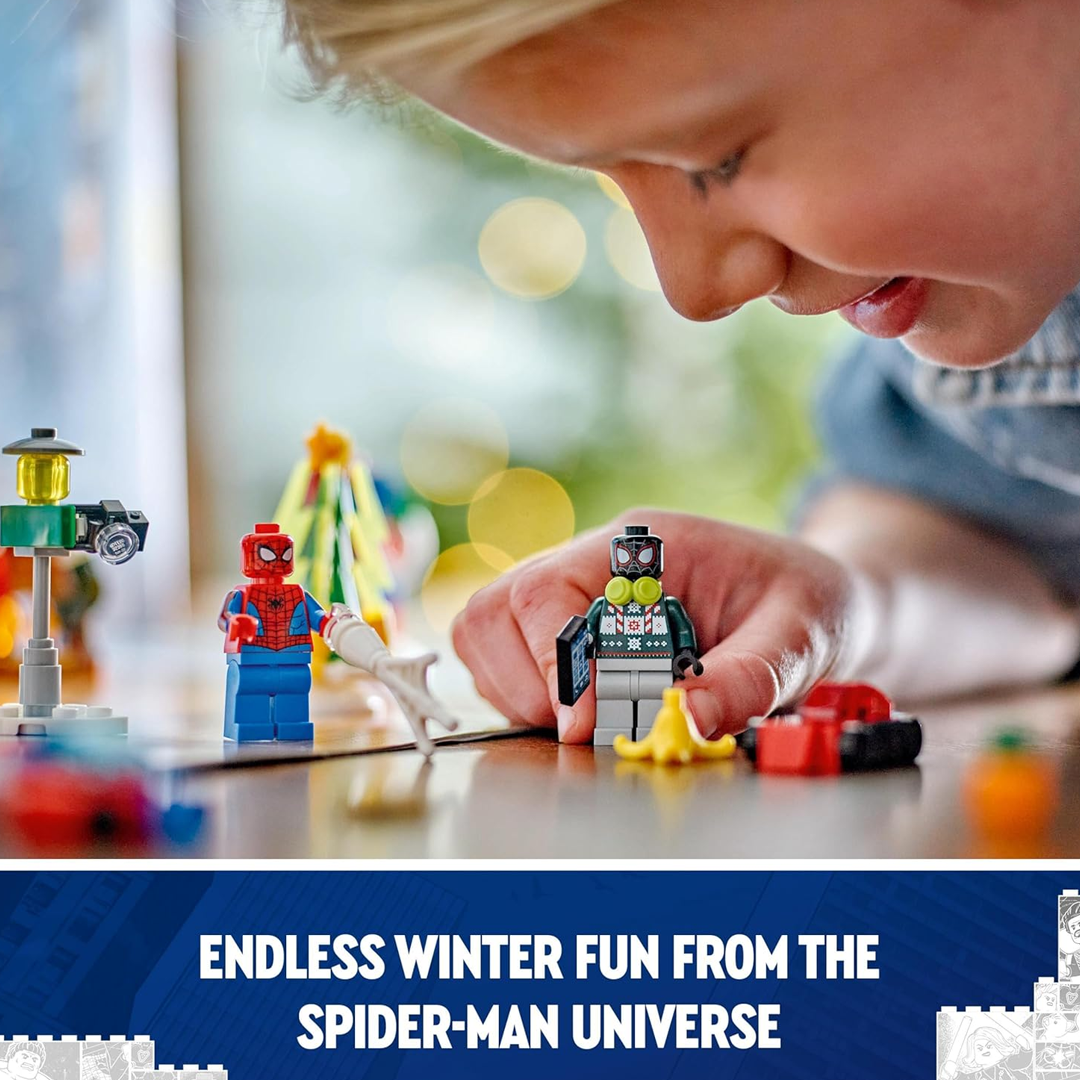 LEGO 76293 Marvel Spider-Man Advent Calendar, Buildable Christmas (246 Pieces)