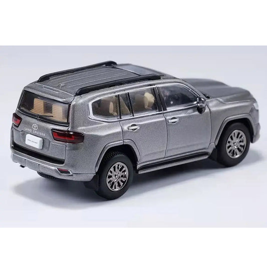 GCD 1:64 Toyota Land Cruiser LC300 RHD – Gray | Premium Diecast SUV Model Car