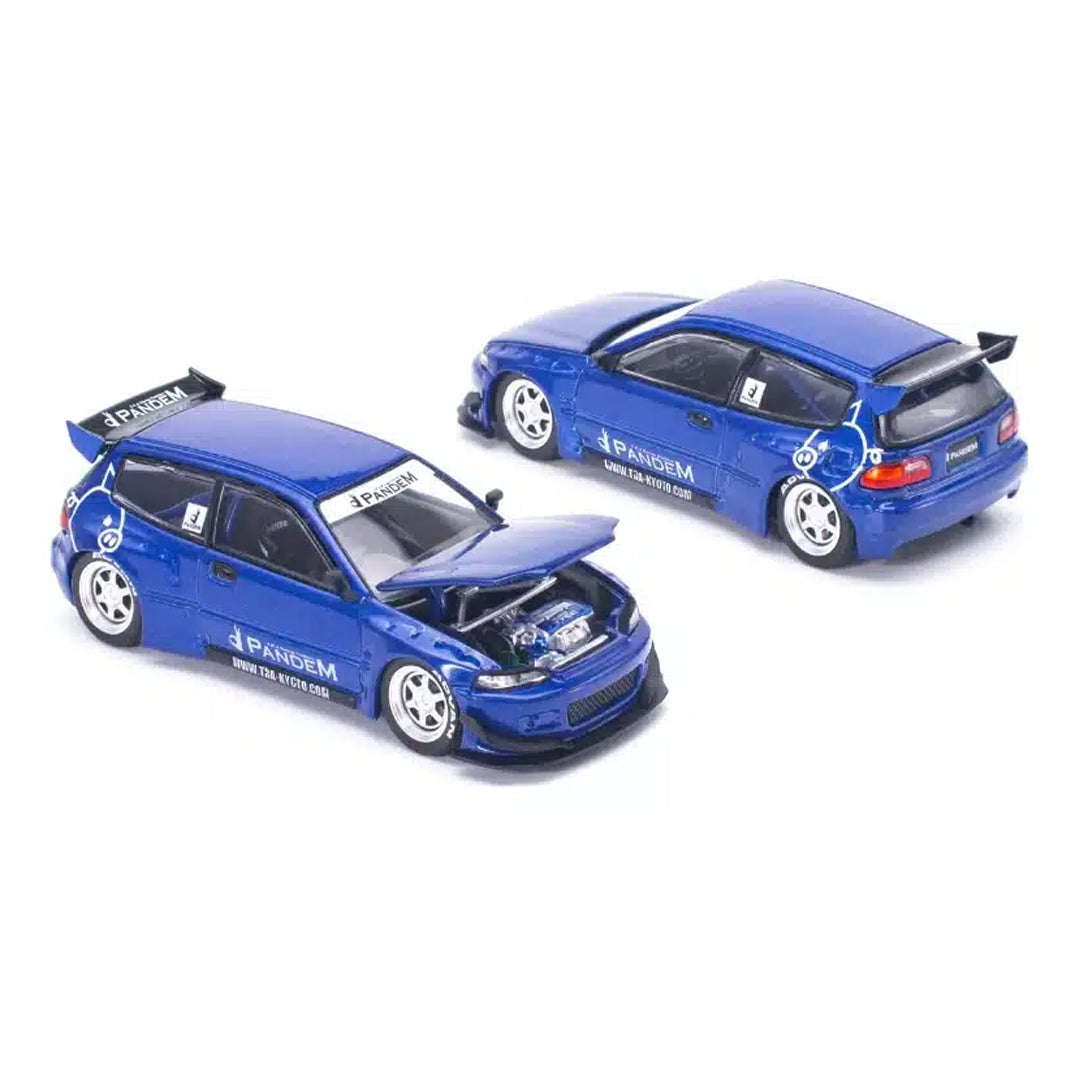PARA64 Pop Race 1:64 Honda Civic EG6 Pandem v1.5 | Widebody JDM Diecast Model Car