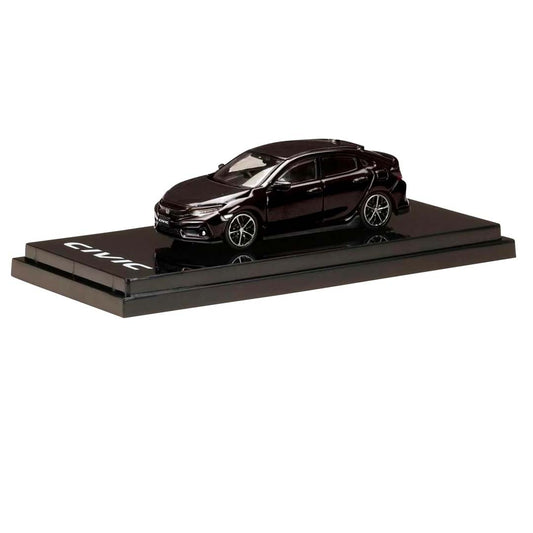 1/64 Honda Civic Hatchback 2020 – Crystal Black Pearl – Die-Cast Model Car
