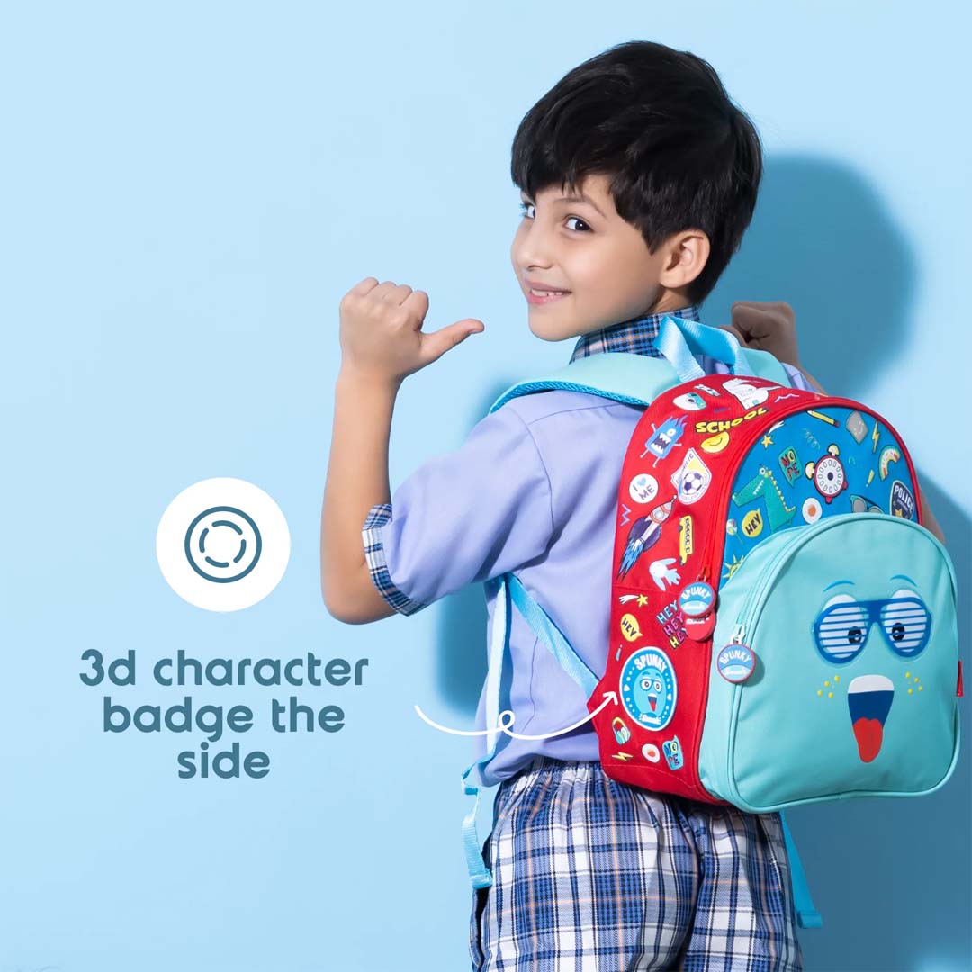 Rabitat School Bags Smash Chatter Box School Bag – Fun & Spacious Backpack for Kids