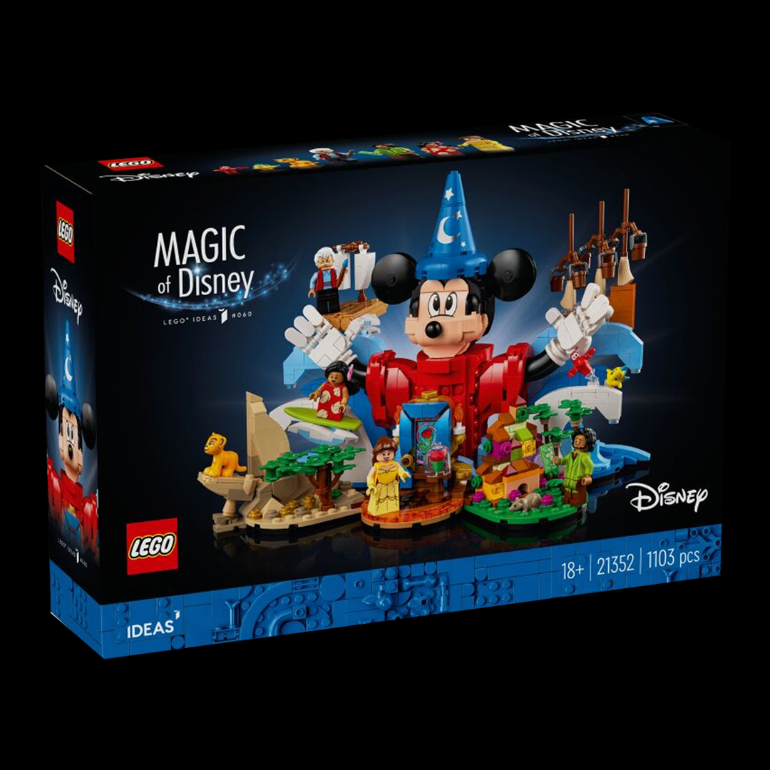 LEGO Ideas Magic of Disney Set, Gift for Adults 21352 (1103 Pieces)