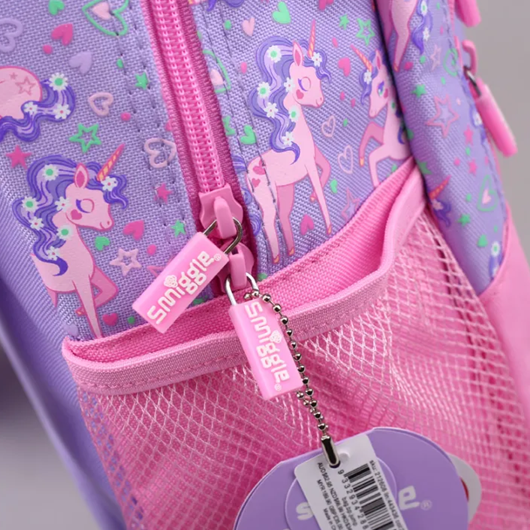 Smiggle School Bag : Unicorn Colorful & Stylish 16 Inch Backpack for Kids