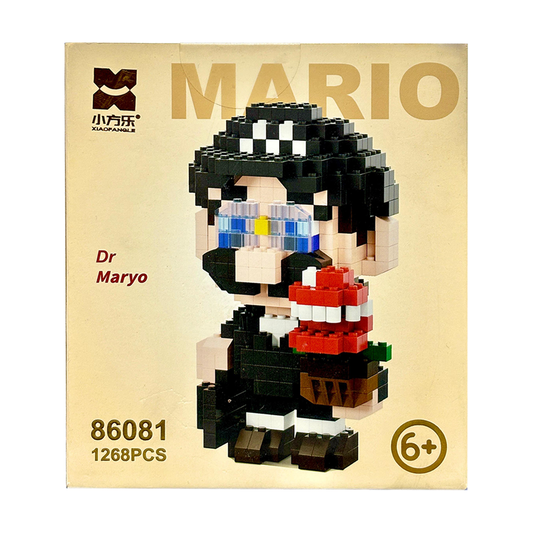 Mario Building Blocks Minifigure 5 Inch as Birthday Gift for Kids