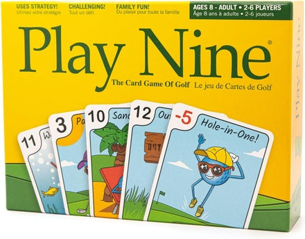 Play Nine, The Card Game of Golf Board Game
