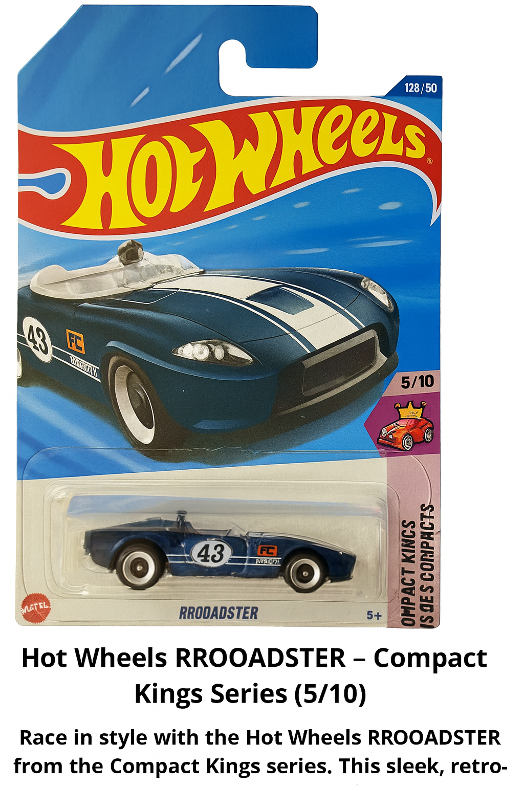 Hot Wheels RROOADSTER – Compact Kings Series (5/10)