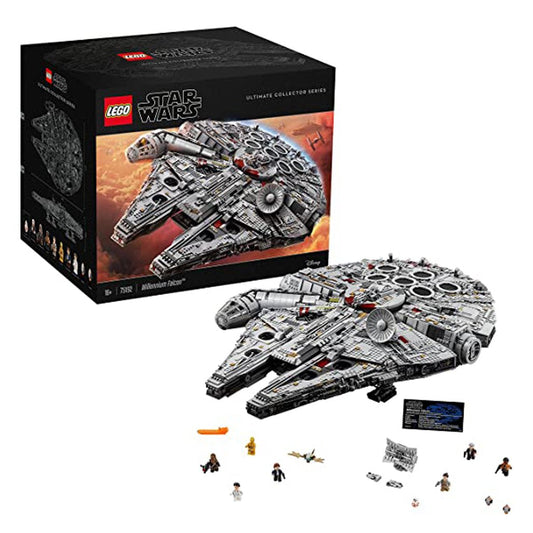 LEGO Star Wars Ultimate Millennium Falcon 75192 Expert Model Kit – 7,541 Pieces
