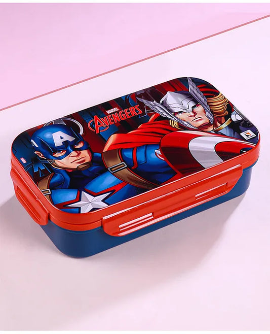 Striders Avengers Printed Lunch Box - 470Ml
