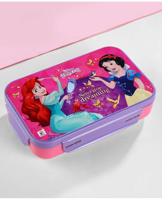 Striders Disney Princess Printed Lunch Box - 700Ml