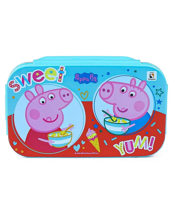 Striders Peppa Pig Sweet Yum Printed Lunch Box - 470Ml