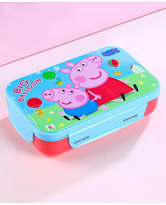 Striders Peppa Pig Printed Lunch Box - 700Ml