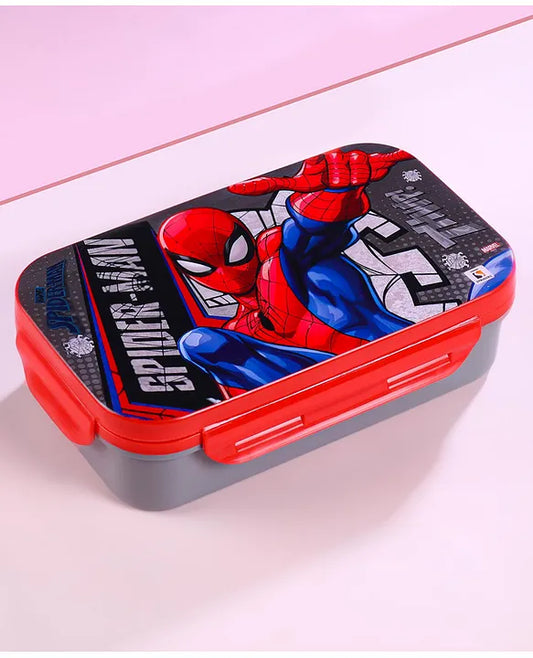 Striders Spider Man Printed Lunch Box - 470Ml