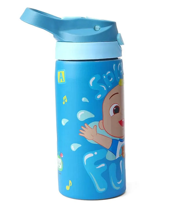 Striders CocoMelon Printed Stainless Steel Sipper Bottle - 500Ml