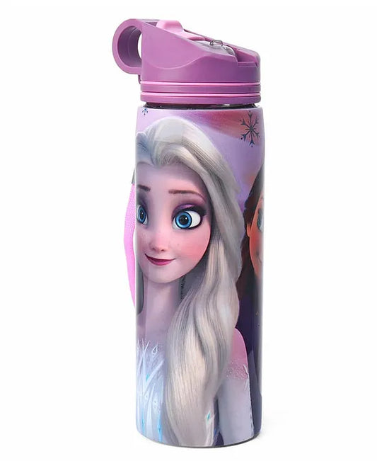 Striders Disney Frozen Printed Stainless Steel Sipper Bottle - 700Ml