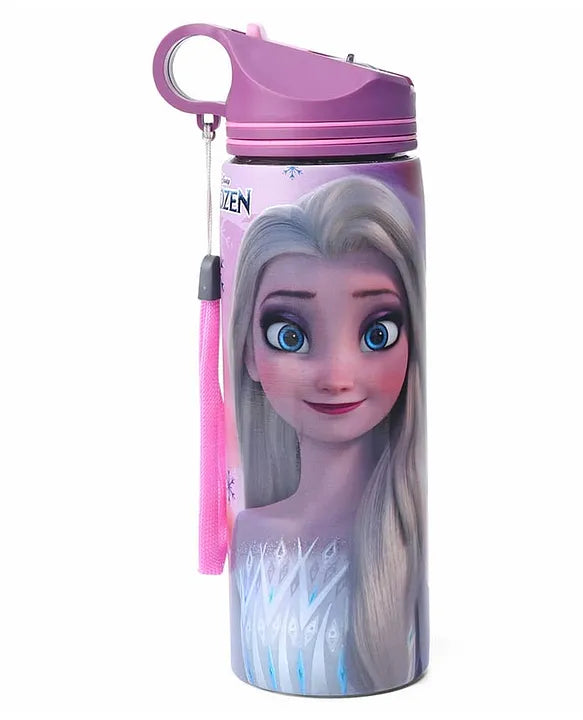 Striders Disney Frozen Printed Stainless Steel Sipper Bottle - 700Ml