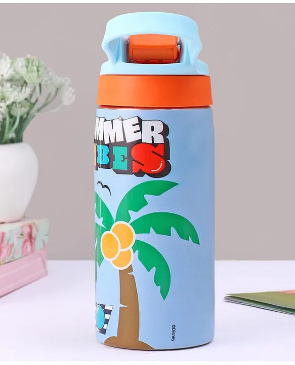 Striders Disney Lilo and Stitch Printed Stainless Steel Sipper Bottle - 500Ml