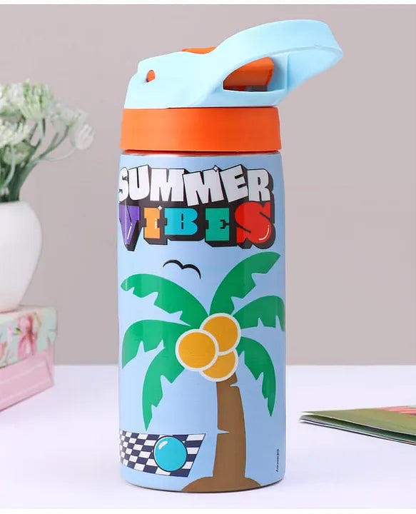 Striders Disney Lilo and Stitch Printed Stainless Steel Sipper Bottle - 500Ml