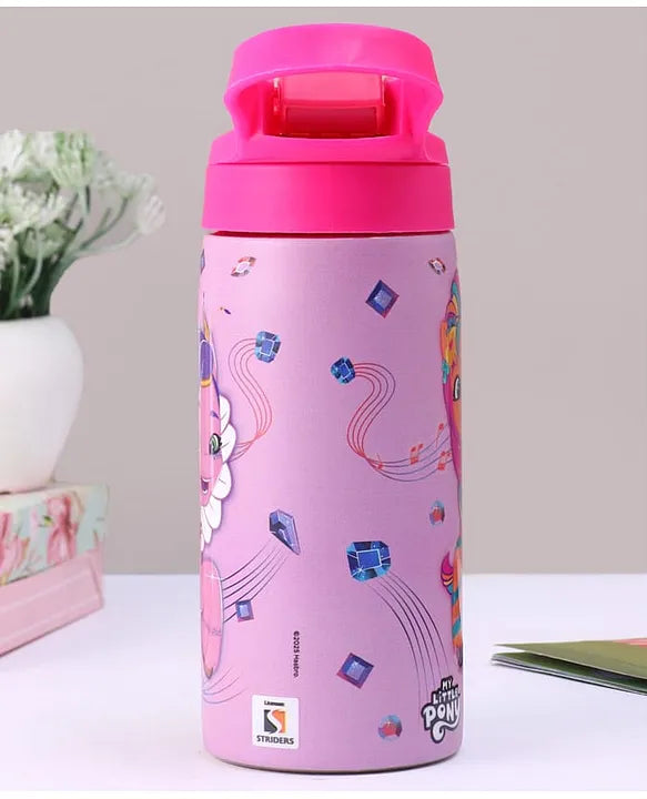 Striders My Little Pony Printed Stainless Steel Sipper Bottle - 500Ml