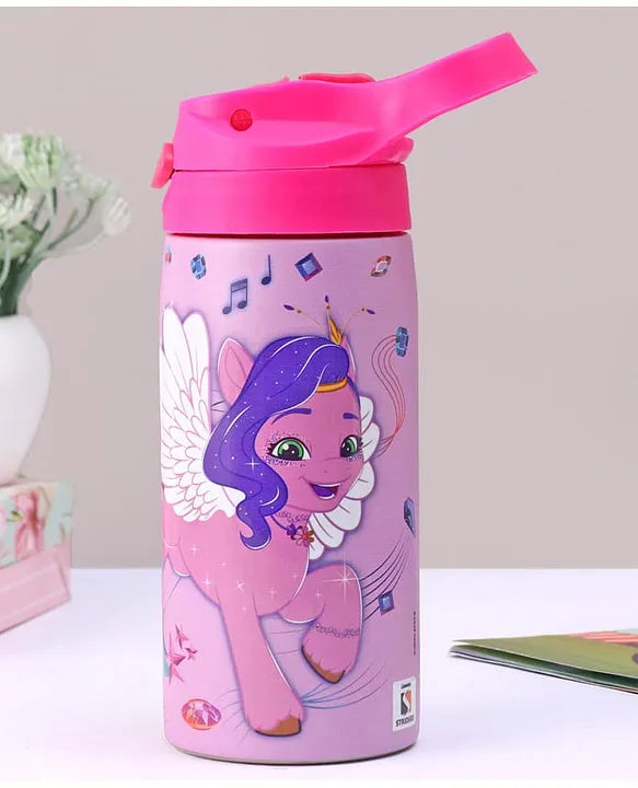 Striders My Little Pony Printed Stainless Steel Sipper Bottle - 500Ml