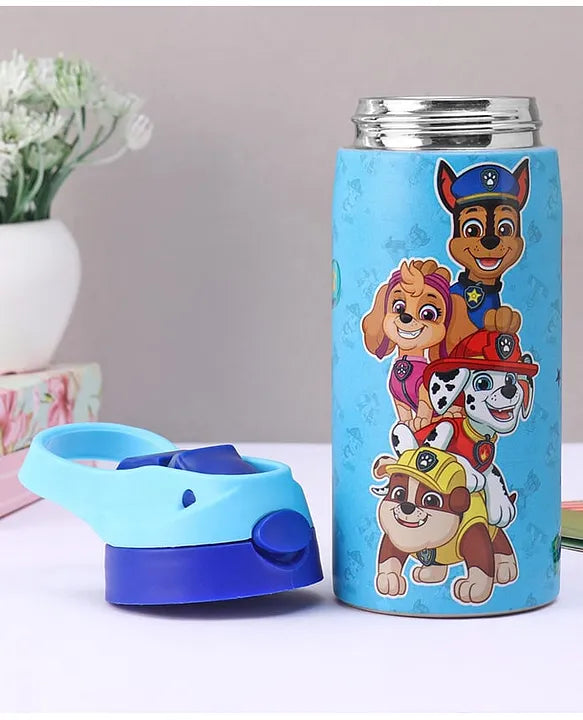 Striders Paw Patrol Printed Stainless Steel Sipper Bottle - 500Ml
