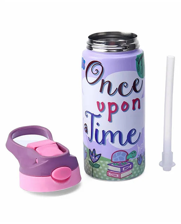 Striders Peppa Pig Printed Stainless Steel Sipper Bottle - 500Ml