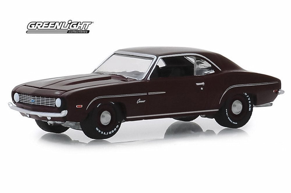 Greenlight 1969 Chevrolet COPO Camaro Turns 50 Car, Burgundy (Not Easy To Get)