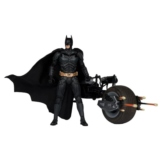 Batpod with Batman (The Dark Knight) – DC Multiverse Vehicle & Figure Set by McFarlane Toys