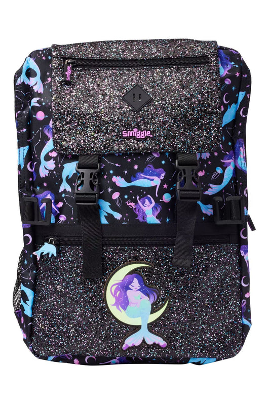 Smiggle Mermaid colorful 18-inch school backpack for kids