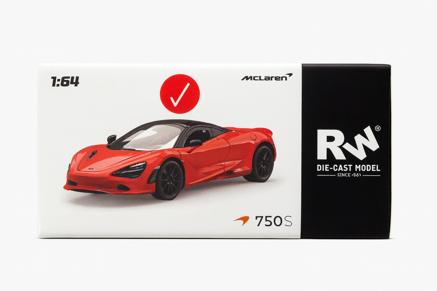 McLaren 750S – 1:64 Scale Die-Cast Model (RW Series)