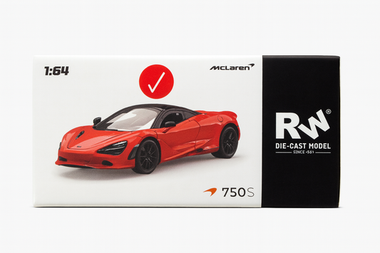 McLaren 750S – 1:64 Scale Die-Cast Model (RW Series)