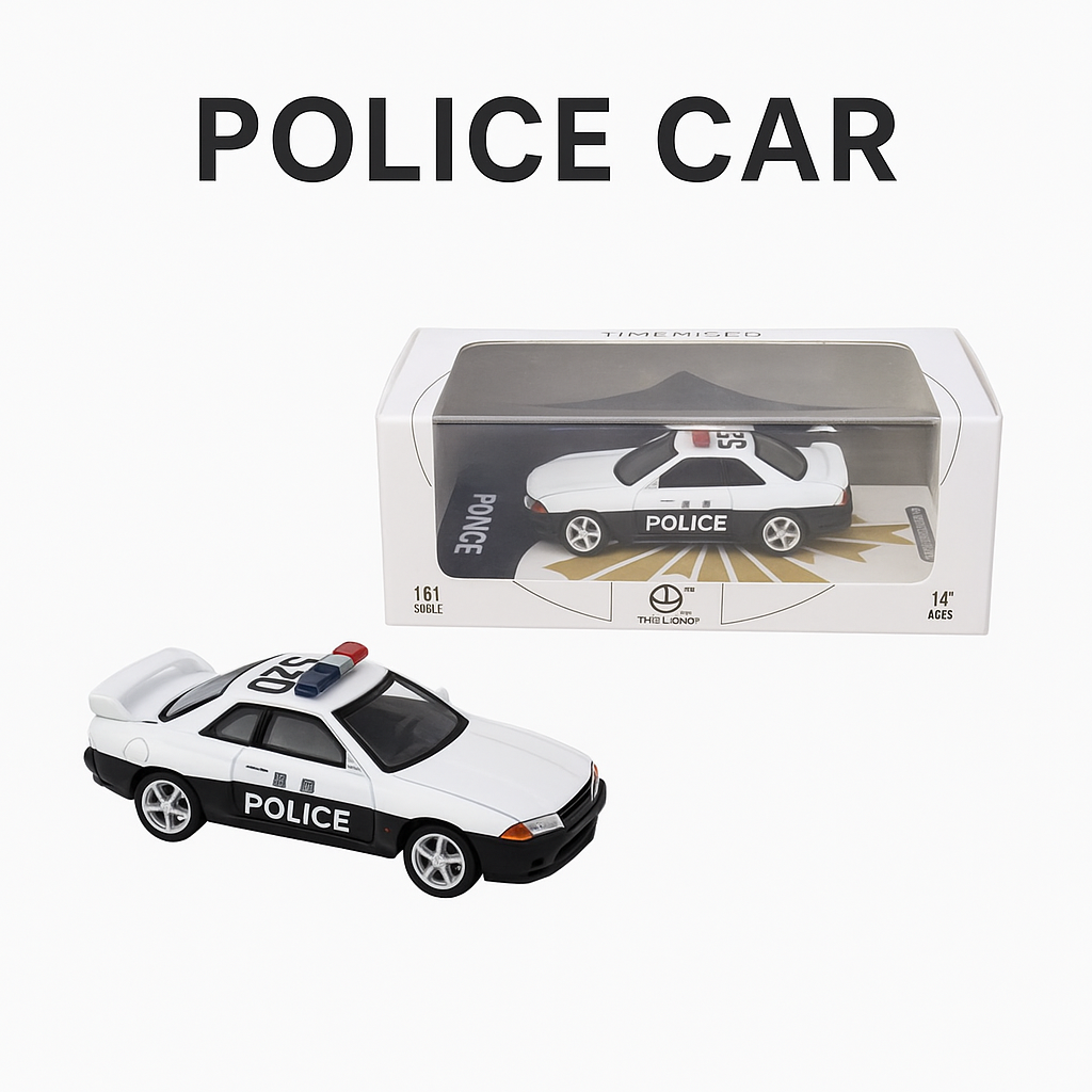 Time Micro Police Car Die-Cast Model (1:64 Scale) – Collector Edition TM644128-1
