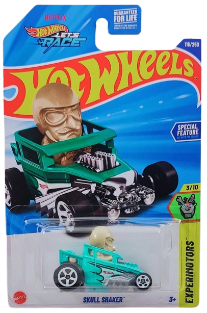 Hot Wheels Let's Race Skull Shaker