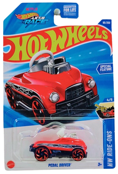 Hot Wheels Let's Race Pedal Driver Treasure Hunt