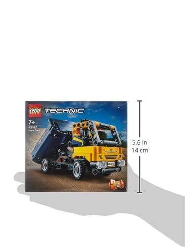LEGO Technic Dump Truck 42147 Building Toy Set (177 Pcs),Multicolor