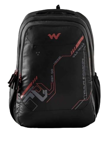 Wildcraft Blaze Pro 45L Laptop & School bags (12954) – Spacious, Durable & Weather-Proof Bag with Rain Cover for Work, Travel & College