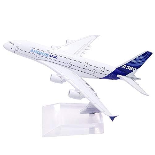 Collectible 1:400 Scale Aircraft Model Airplane  – Airbus A380 (16 cm)