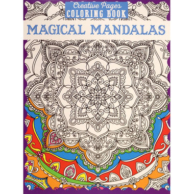 Magical Mandalas: Color Your Way to Calm (Creative Pages by Page Publications – Includes Coloring