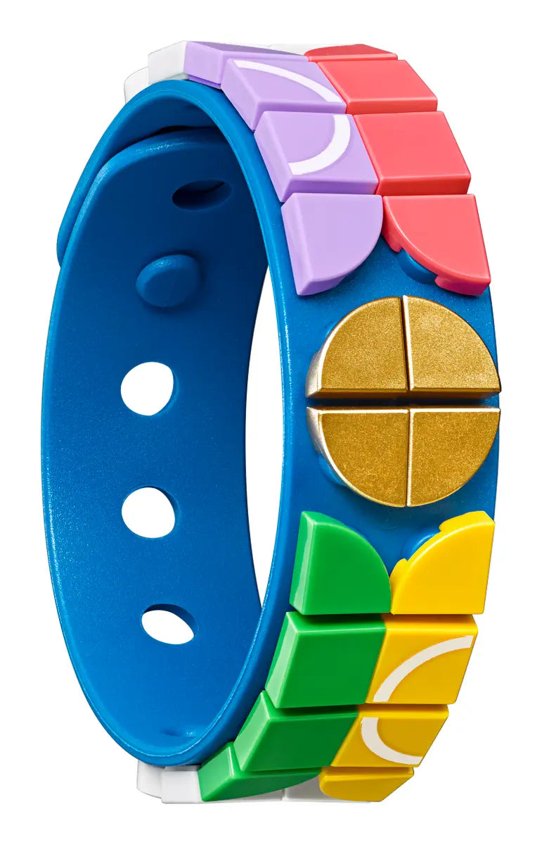 LEGO Building Block Dots Go Team! Bracelet 41911 Kit,Multicolor