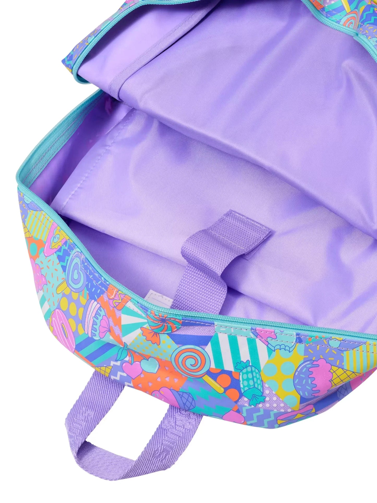 Smiggle School Bag : Icecream Colorful & Stylish 16 Inch Backpack for Kids
