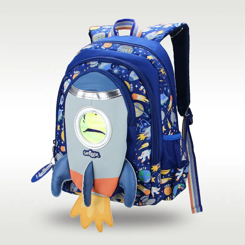 Smiggle School Bag : Rocket Colorful & Stylish 14 Inch Backpack for Kids