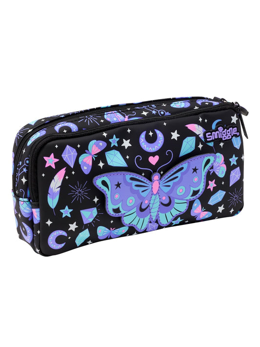 Smiggle Butterfly pencil case pouch – cute and fun school accessory for kids

