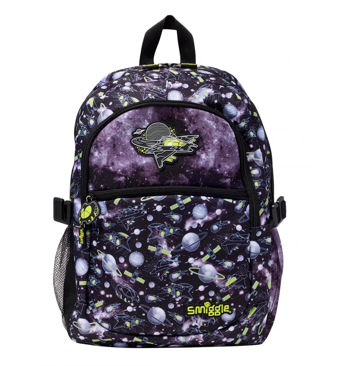 Smiggle Space Fly High School Bag – colorful and stylish 16-inch backpack for kids

