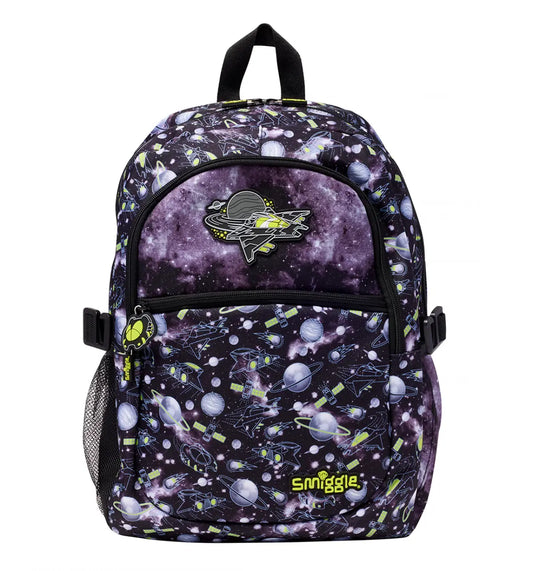 Smiggle Space Fly High School Bag – colorful and stylish 16-inch backpack for kids

