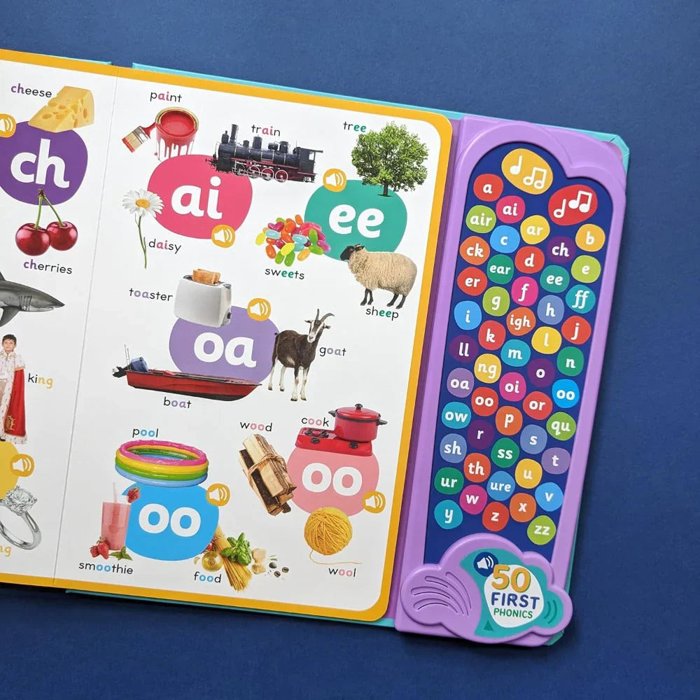50 First Phonics Sound Book