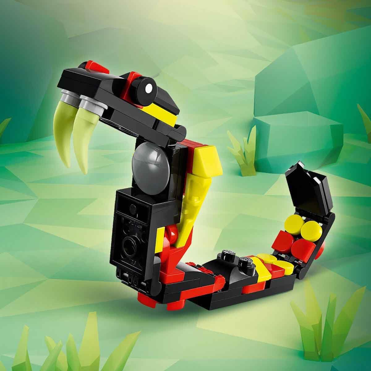 LEGO Creator 3in1 Wild Animals: Surprising Spider Toy Playset 31159 Building Blocks Toys for 7+ Gift for Boys and Girls